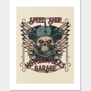 Speed Shop Posters and Art